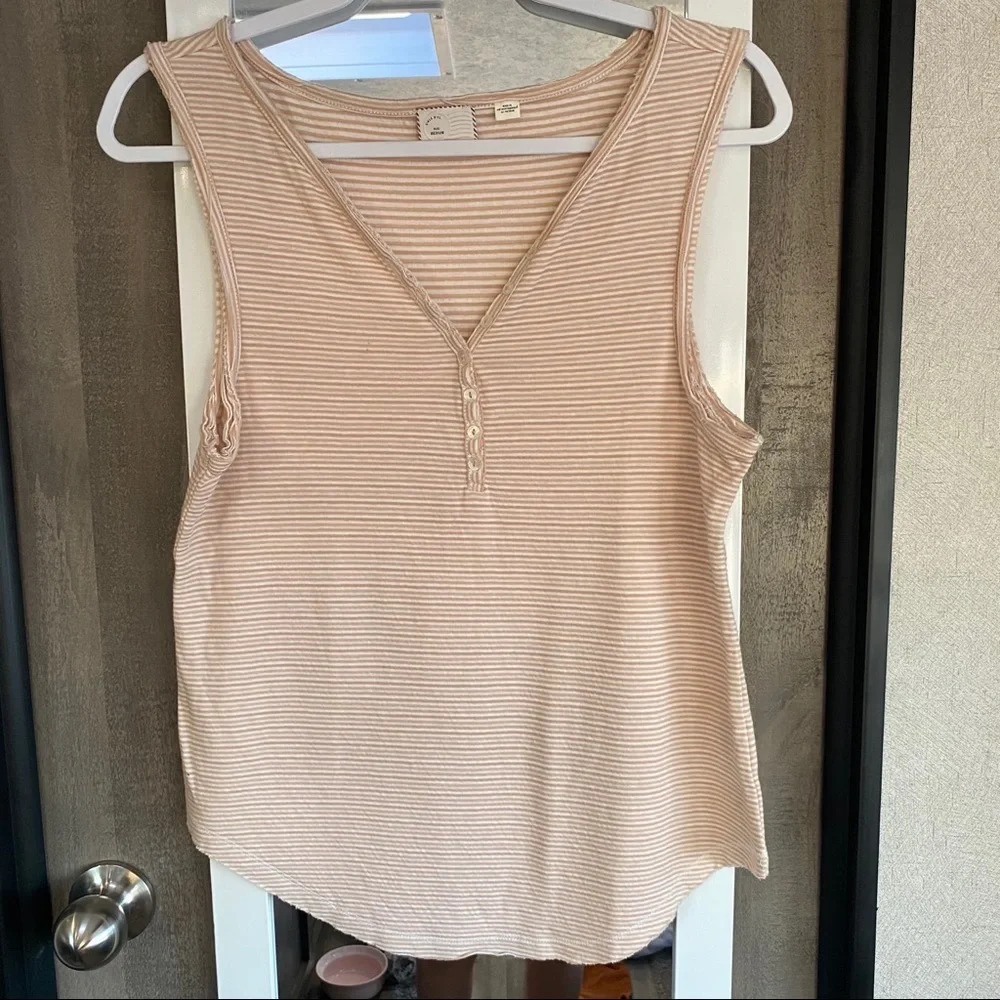 Postmark Anthropologie Striped Tank